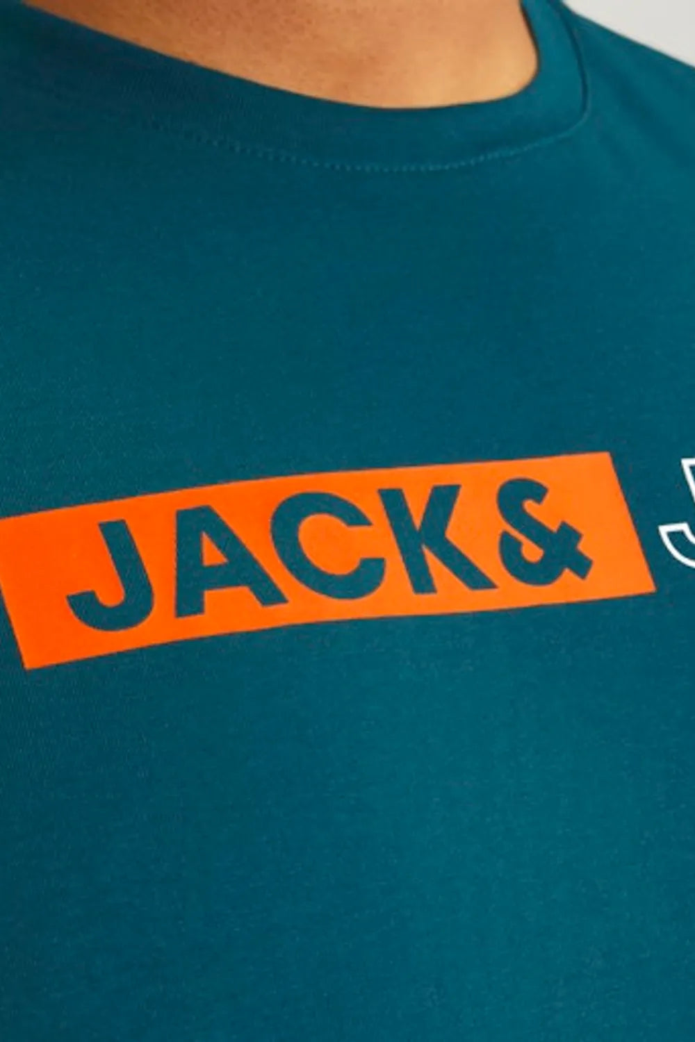 Jack & Jones Erkek KOYU YEŞIL TİŞÖRT 12243630