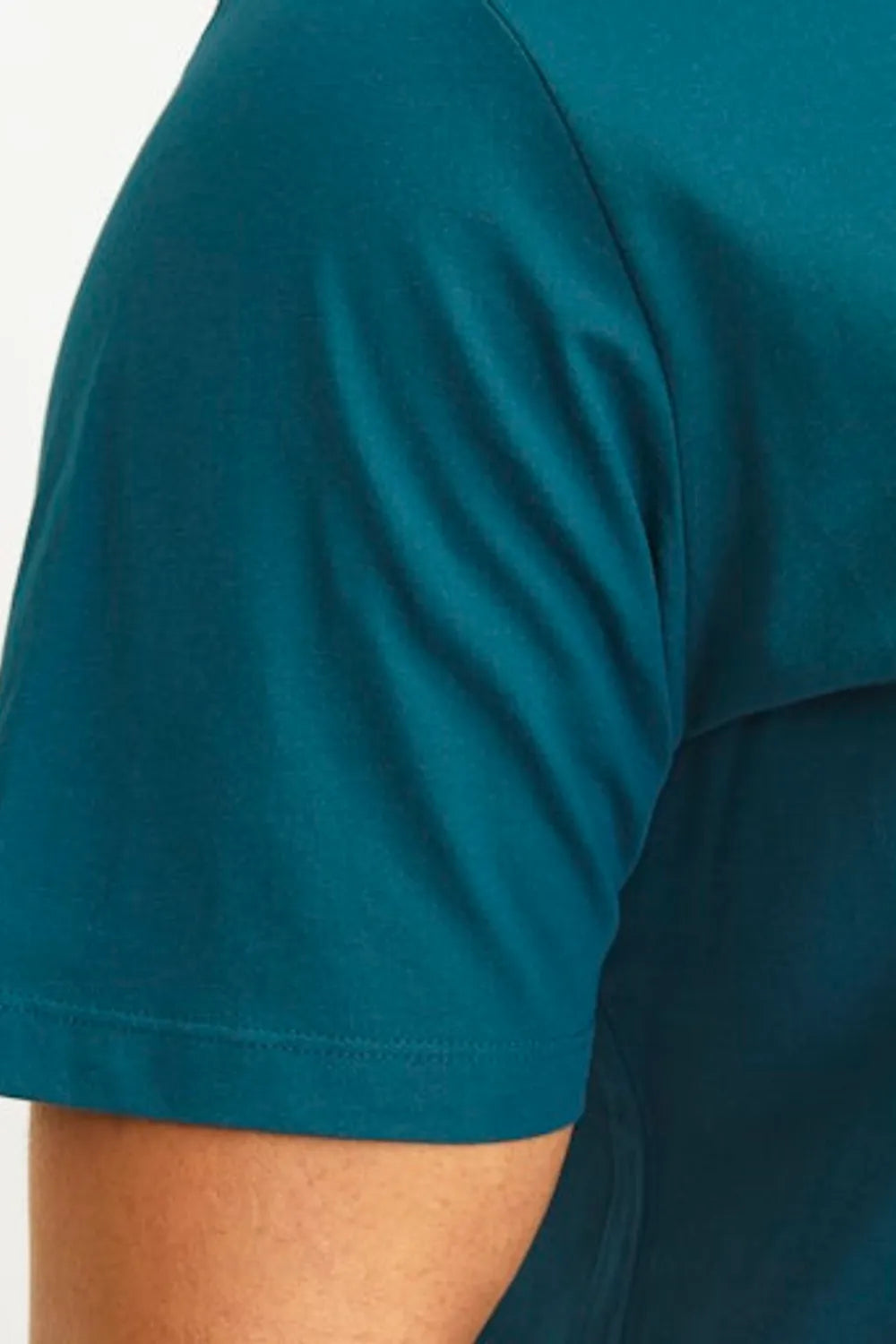Jack & Jones Erkek KOYU YEŞIL TİŞÖRT 12243630