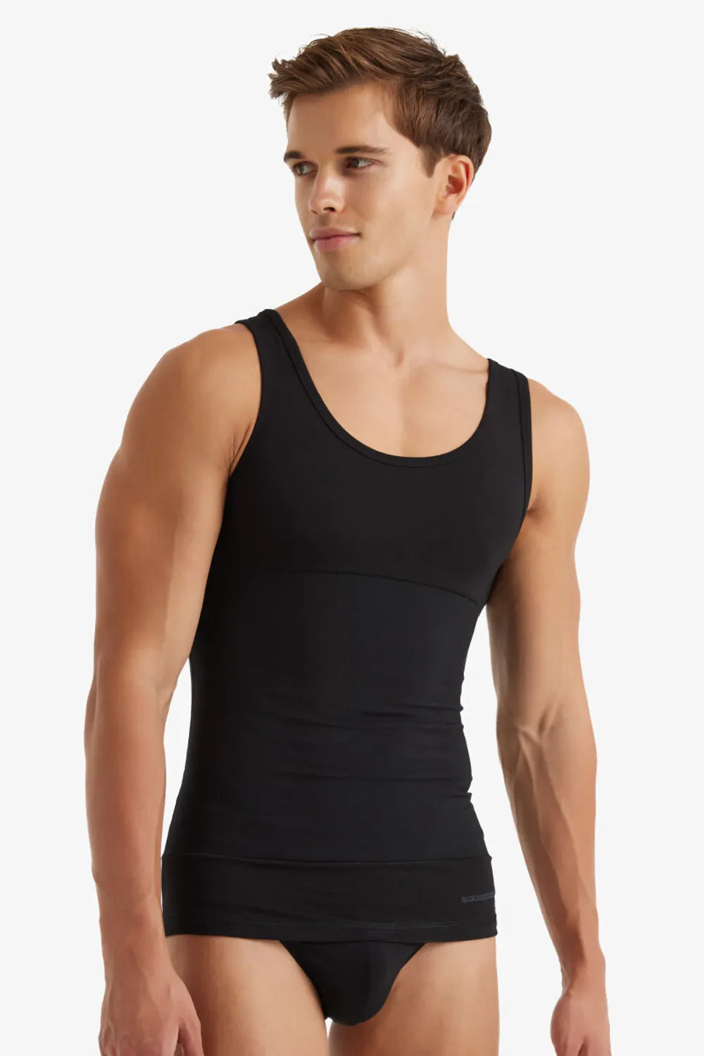 Blackspade Erkek 2'li Tender Cotton Siyah Atlet 9678S