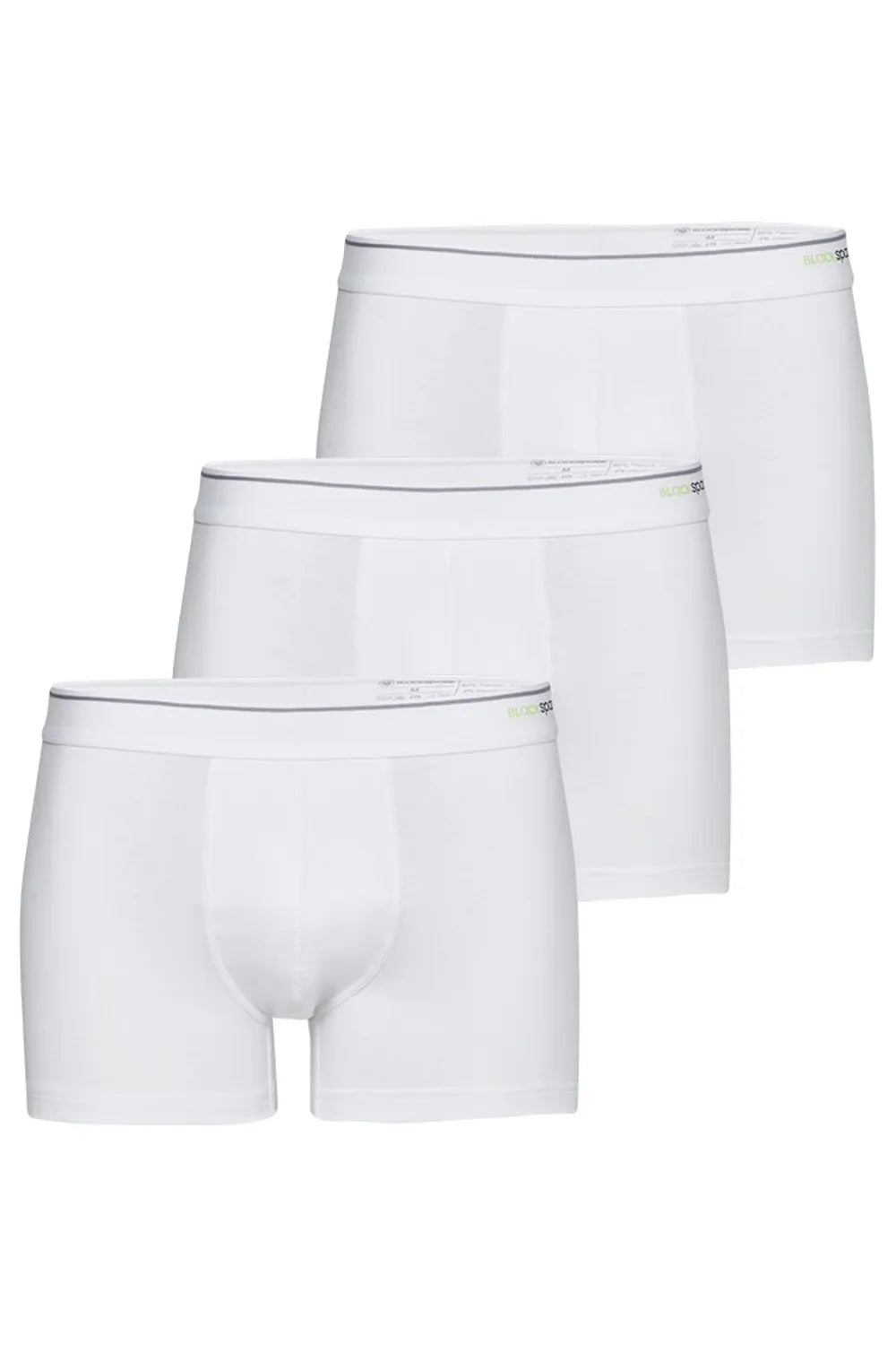 Blackspade Erkek 3'lü Shorty Beyaz Siyah Antrasit Boxer 9670BSA