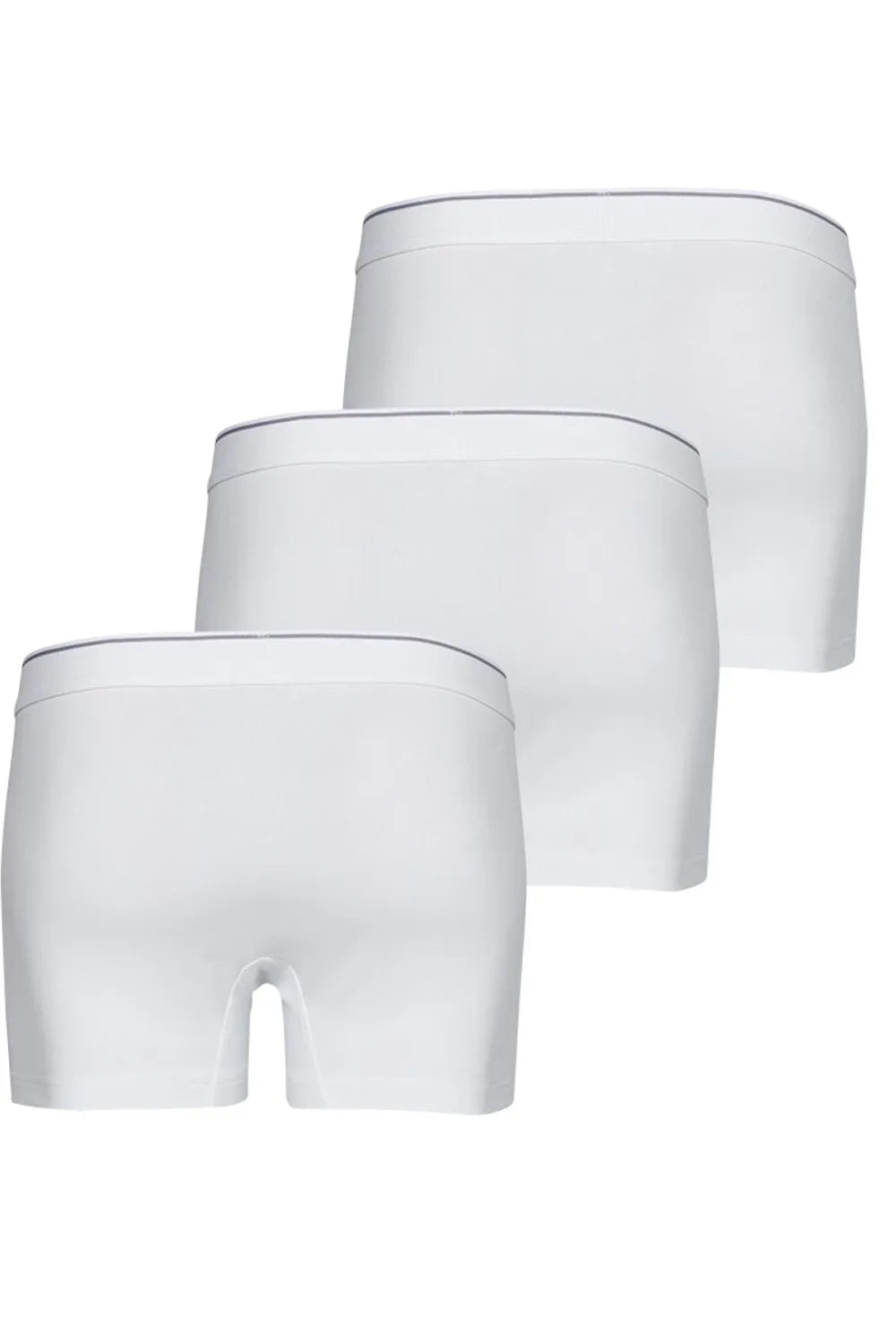 Blackspade Erkek 3'lü Shorty Beyaz Siyah Antrasit Boxer 9670BSA