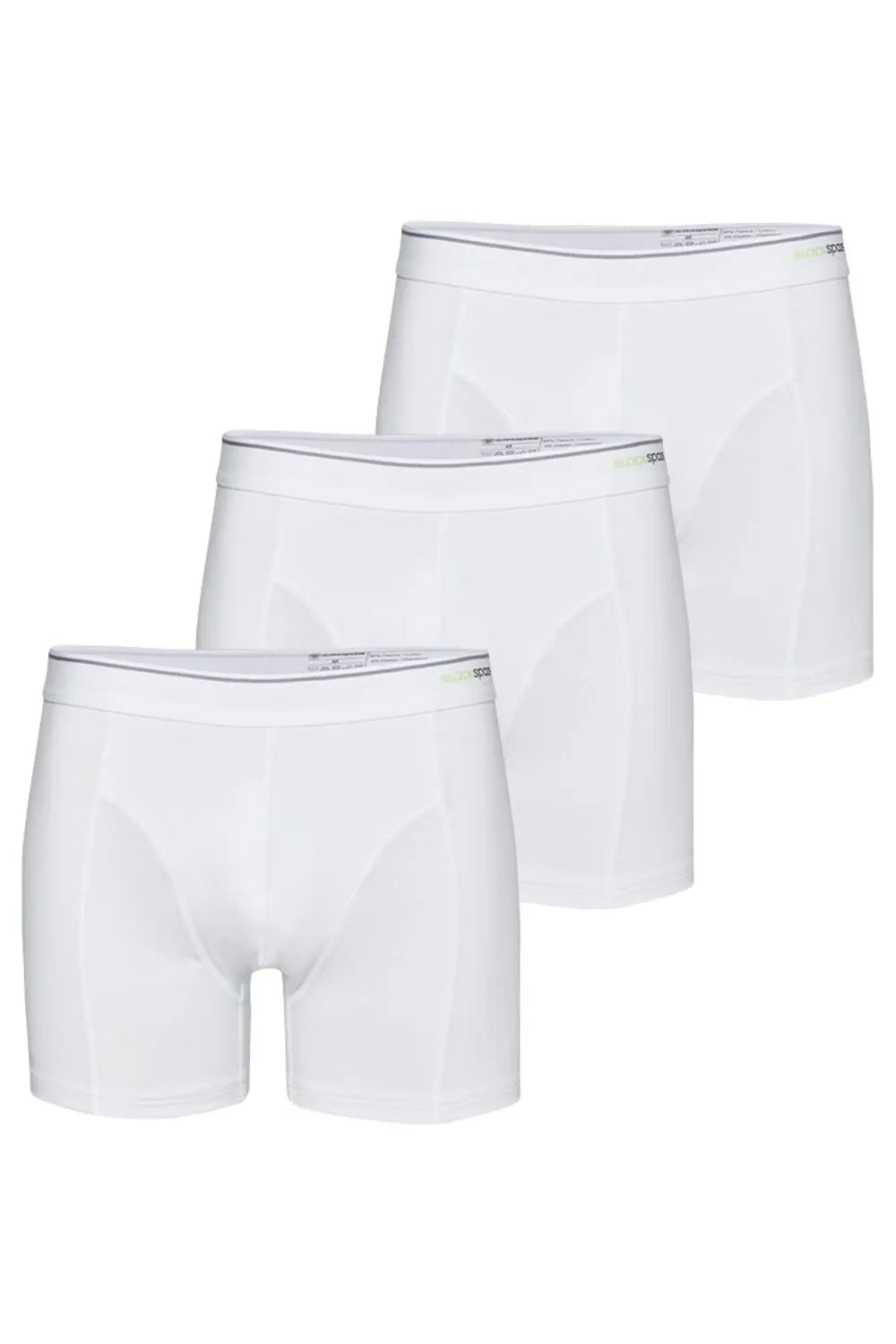 Blackspade Erkek 3'lü Tender Cotton Beyaz Boxer 9673YB