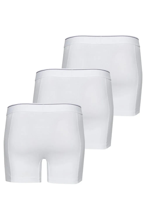 Blackspade Erkek 3'lü Tender Cotton Beyaz Boxer 9673YB