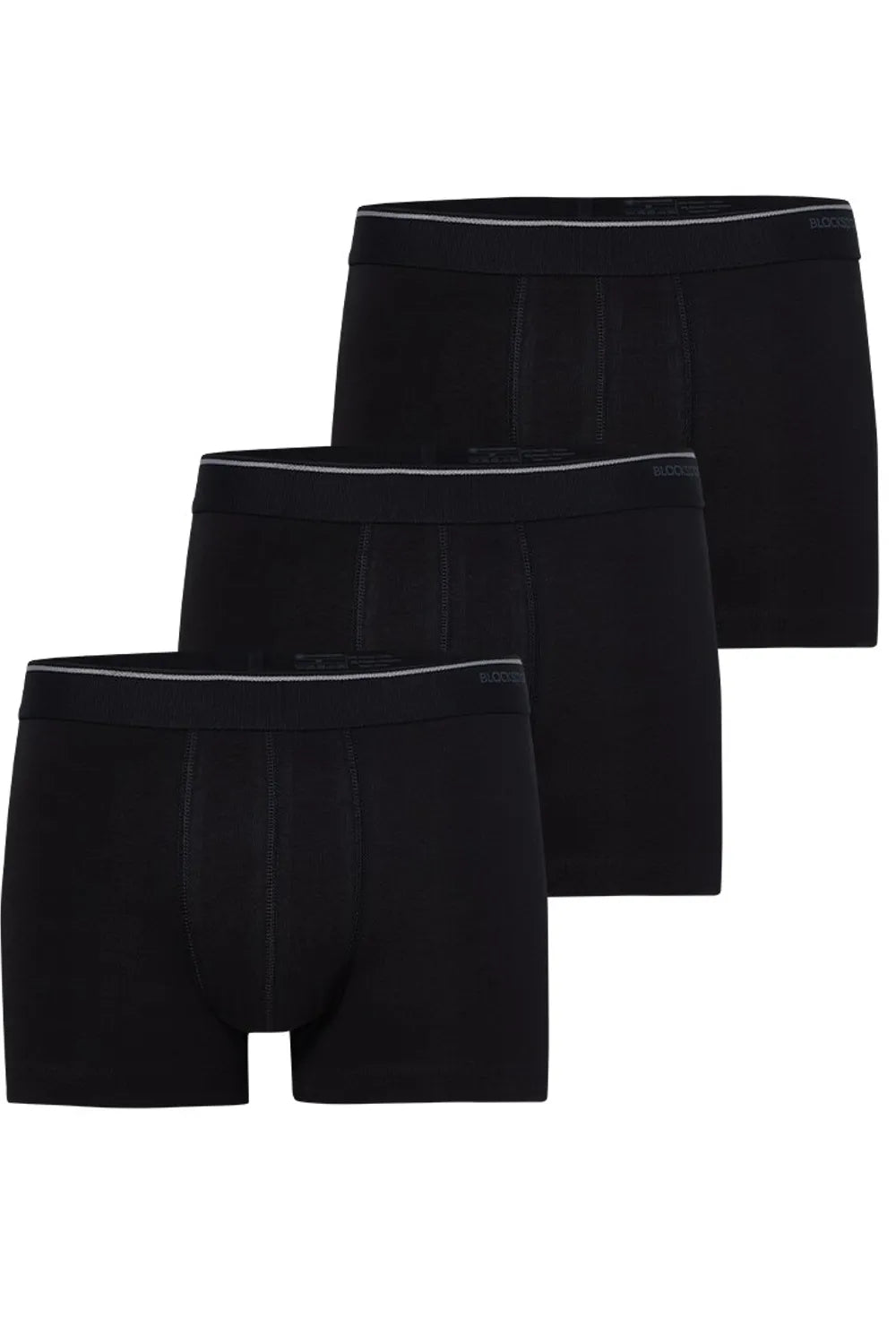 Blackspade Erkek 3'lü Tender Cotton Siyah Antra Melanj Antrasit Boxer 9670SAMA