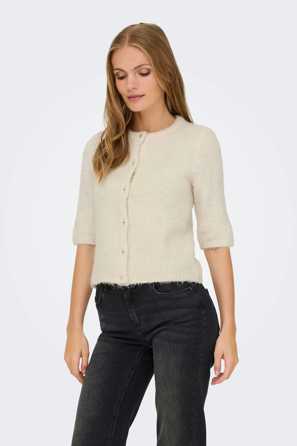 ONLY Kadın Açık Bej Kazak 15350782