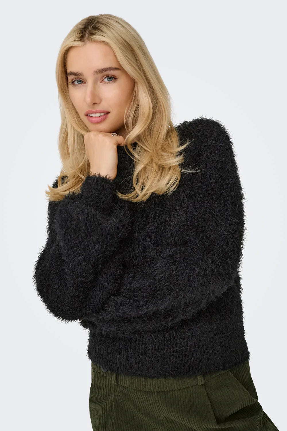 ONLY Kadın Siyah Kazak 15350650