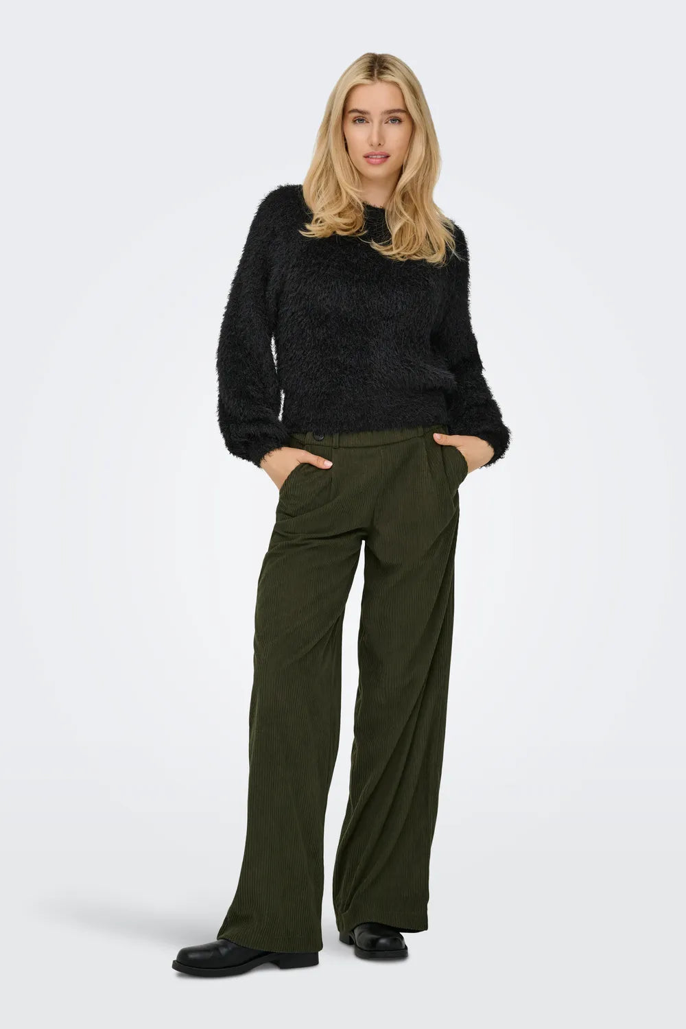 ONLY Kadın Siyah Kazak 15350650