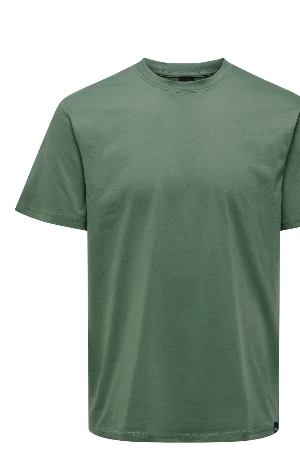 ONLY & SONS Erkek Koyu Yeşil Tişört 22025208