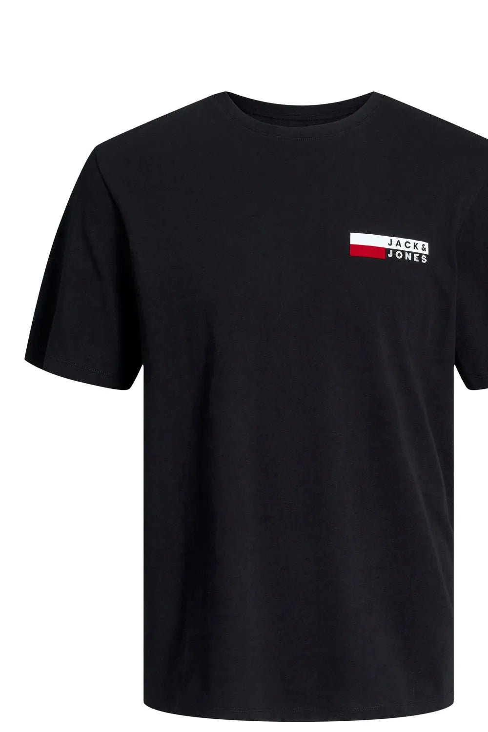 JACK JONES Erkek SİYAH Logo Tişört 12233999
