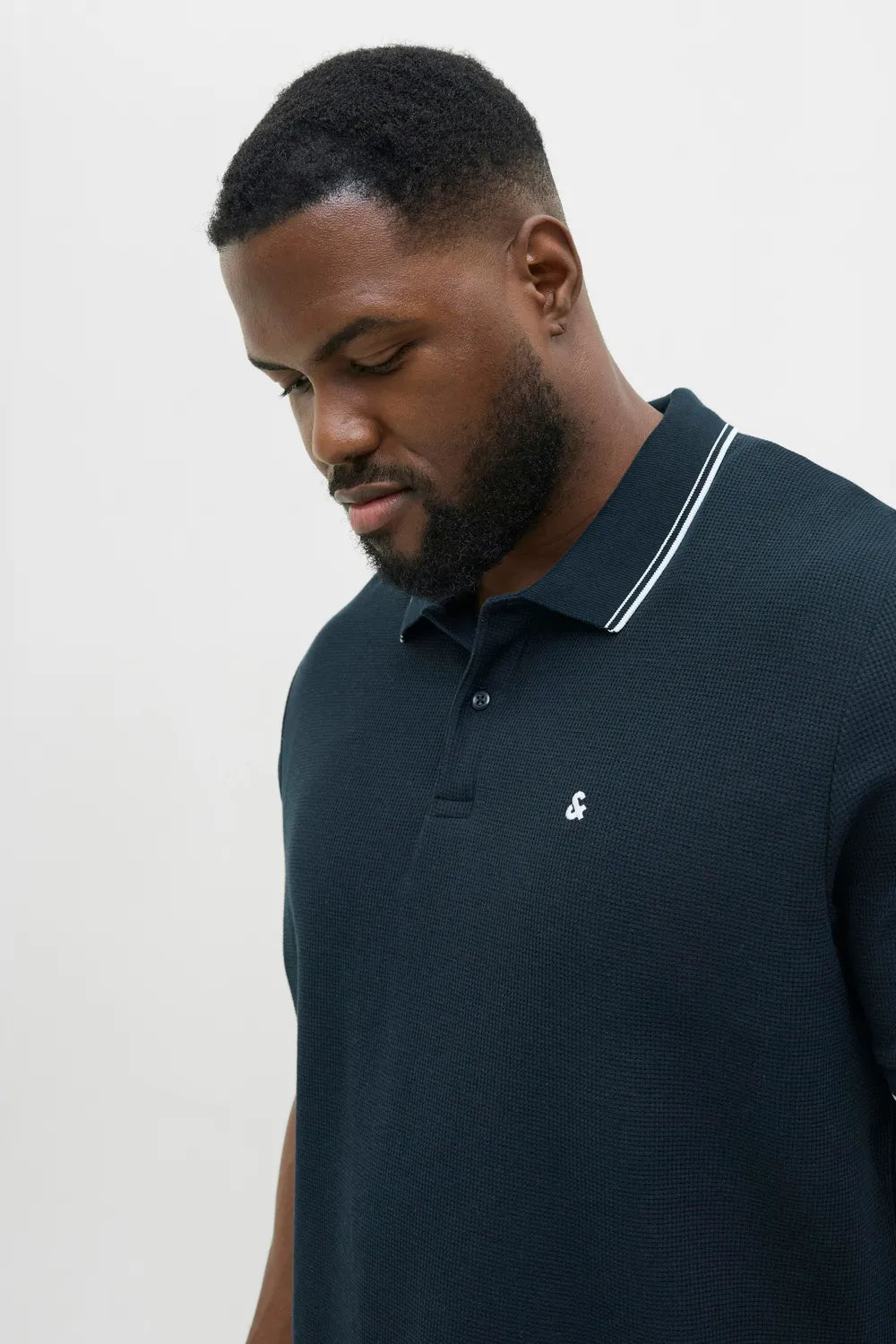 JACK JONES Erkek Lacivert Polo Tişört 12274980