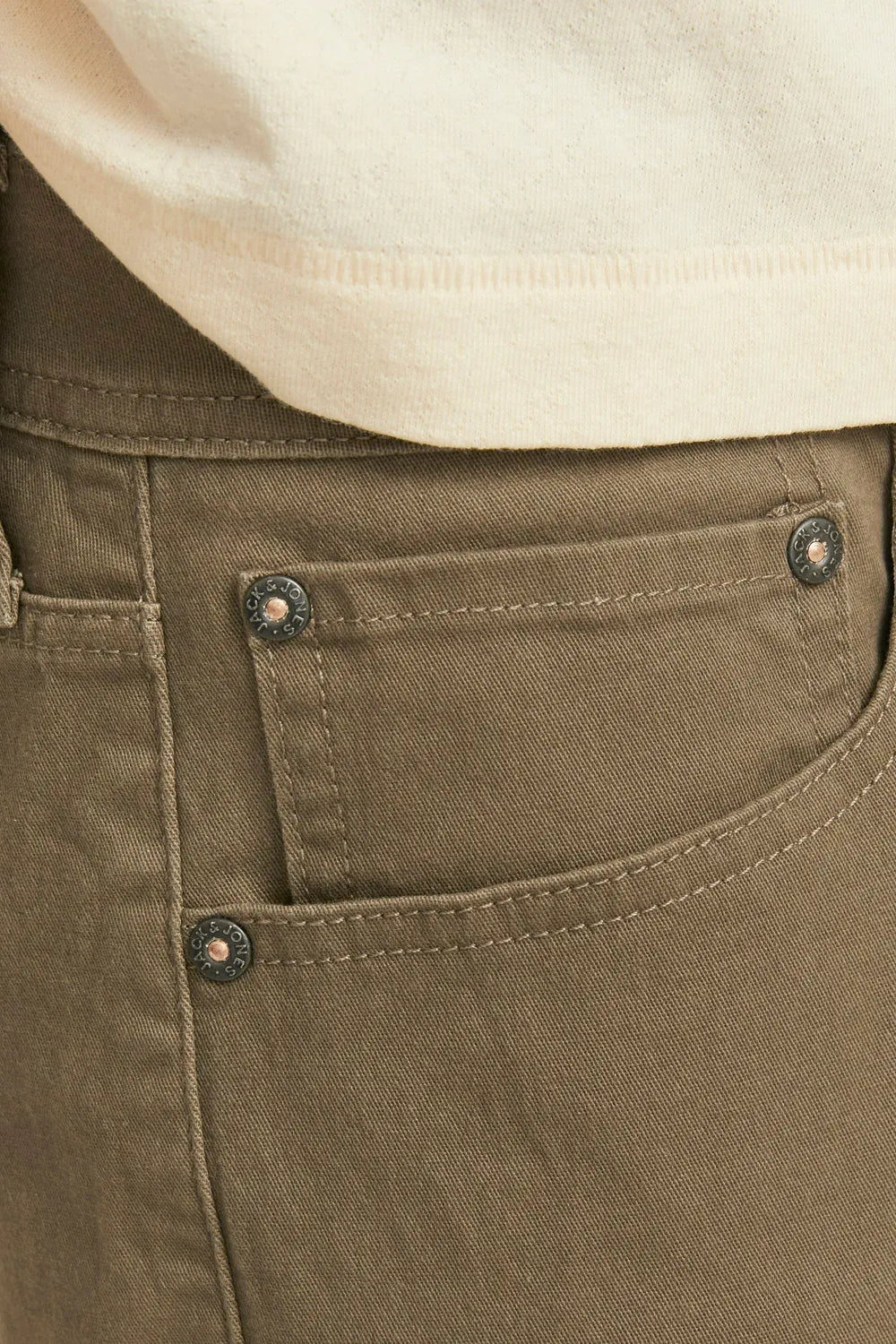 Jack Jones Erkek Jpstrick Kahverengi Şort 12254933