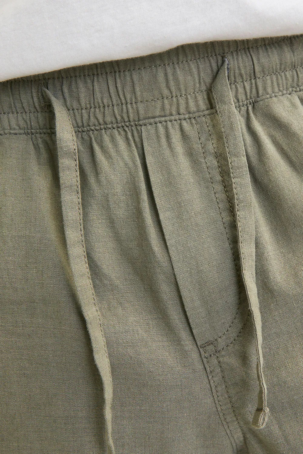 JACK JONES Erkek Haki Jogger Pantolon 12229699