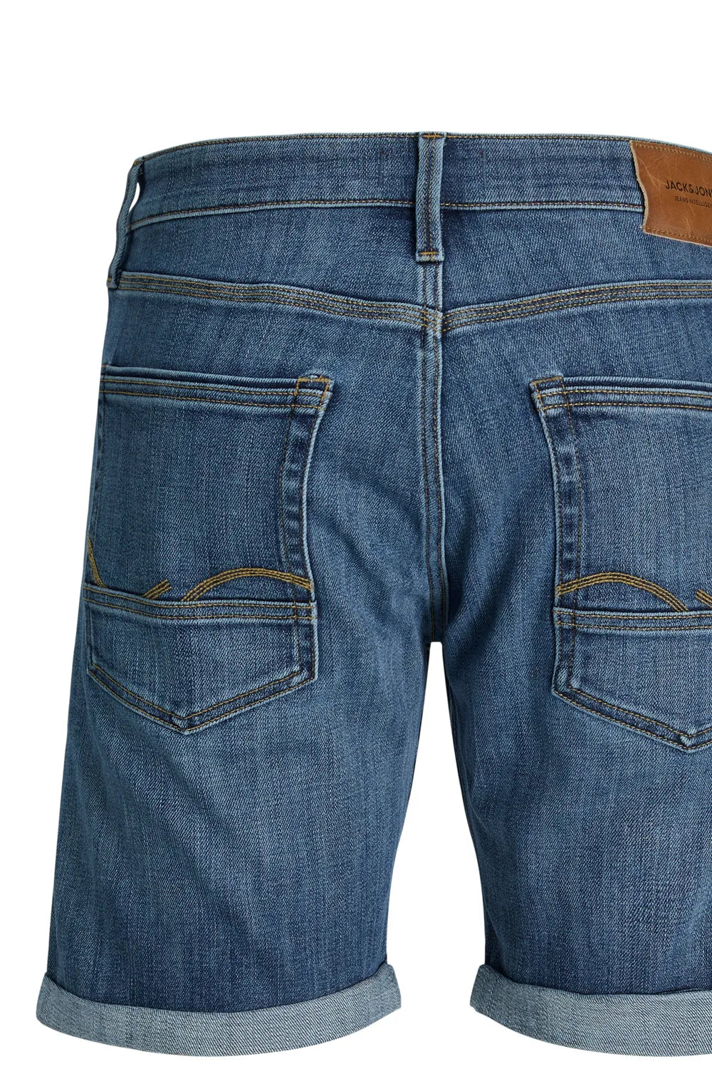 Jack Jones Erkek Jjichris Jjwood Mavi Denim Kot Şort 12249092