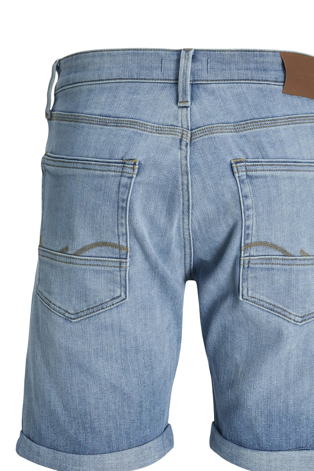 Jack Jones Erkek Jjichris Jjwood Mavi Denim Kot Şort 12249095
