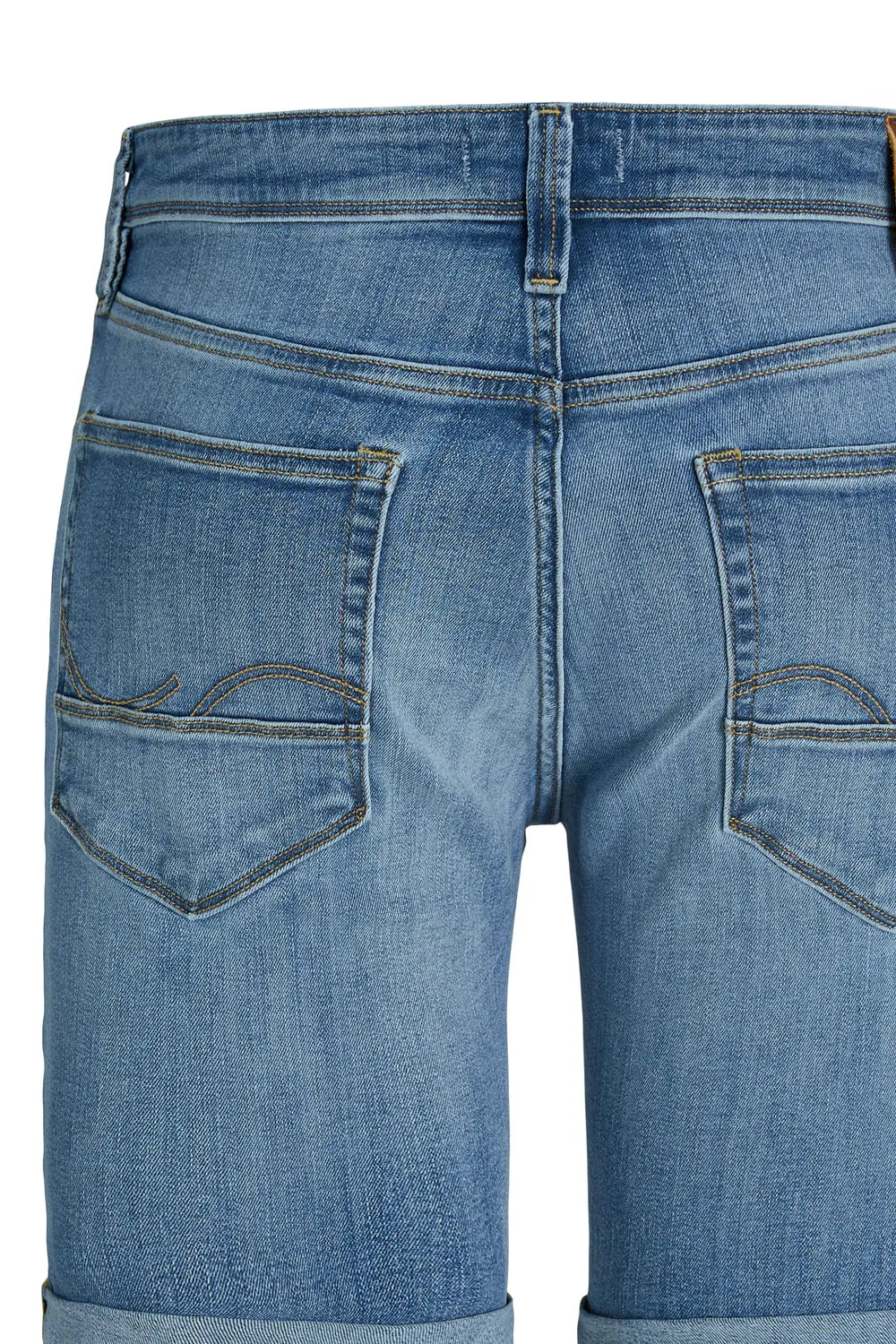Jack Jones Erkek Jjirick Jjfox Mavi Denim Kot Şort 12250488