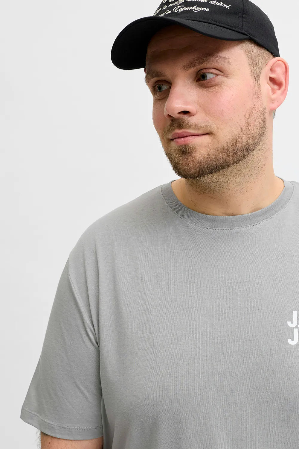Jack&Jones Erkek GRİ TİŞÖRT 12158505