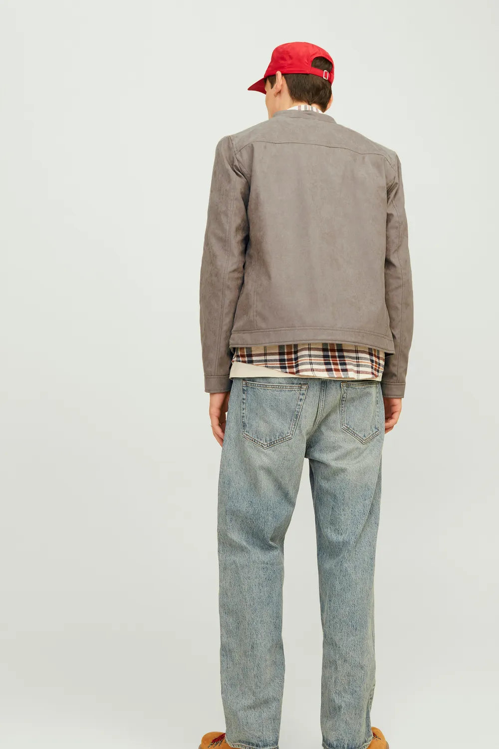 Jack & Jones Erkek Gri Ceket 12261197