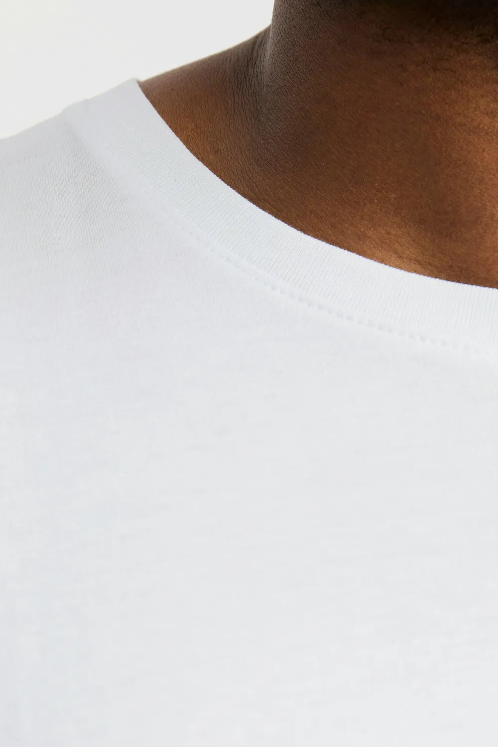 Jack & Jones Erkek BEYAZ TİŞÖRT 12158482
