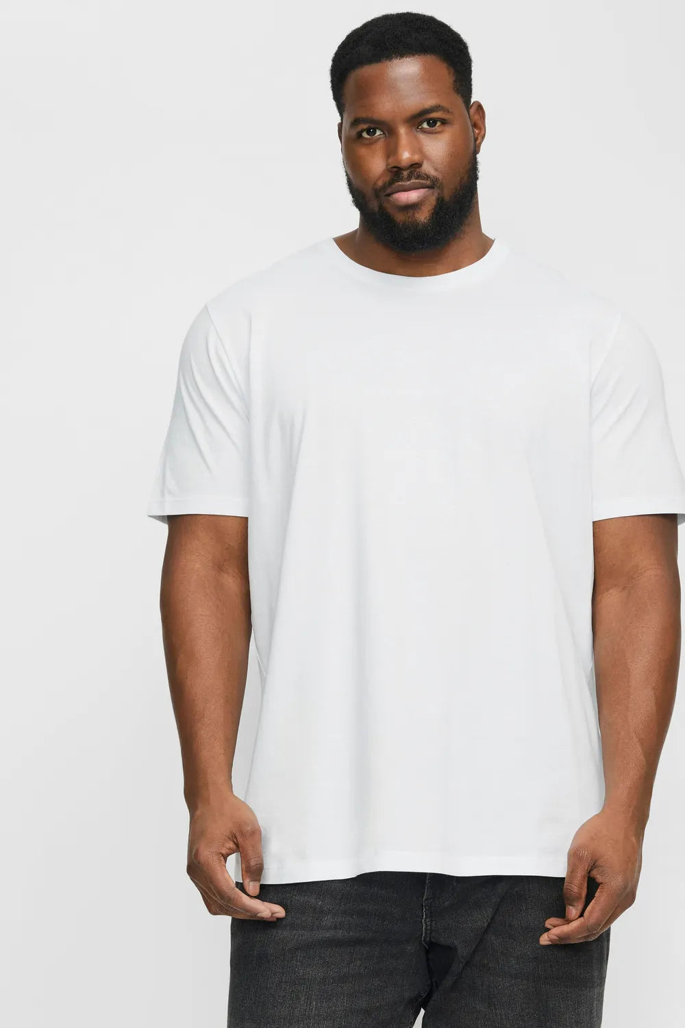 Jack & Jones Erkek BEYAZ TİŞÖRT 12158482