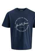 Jack&Jones Erkek Koyu Lacivert Tişört 12288377