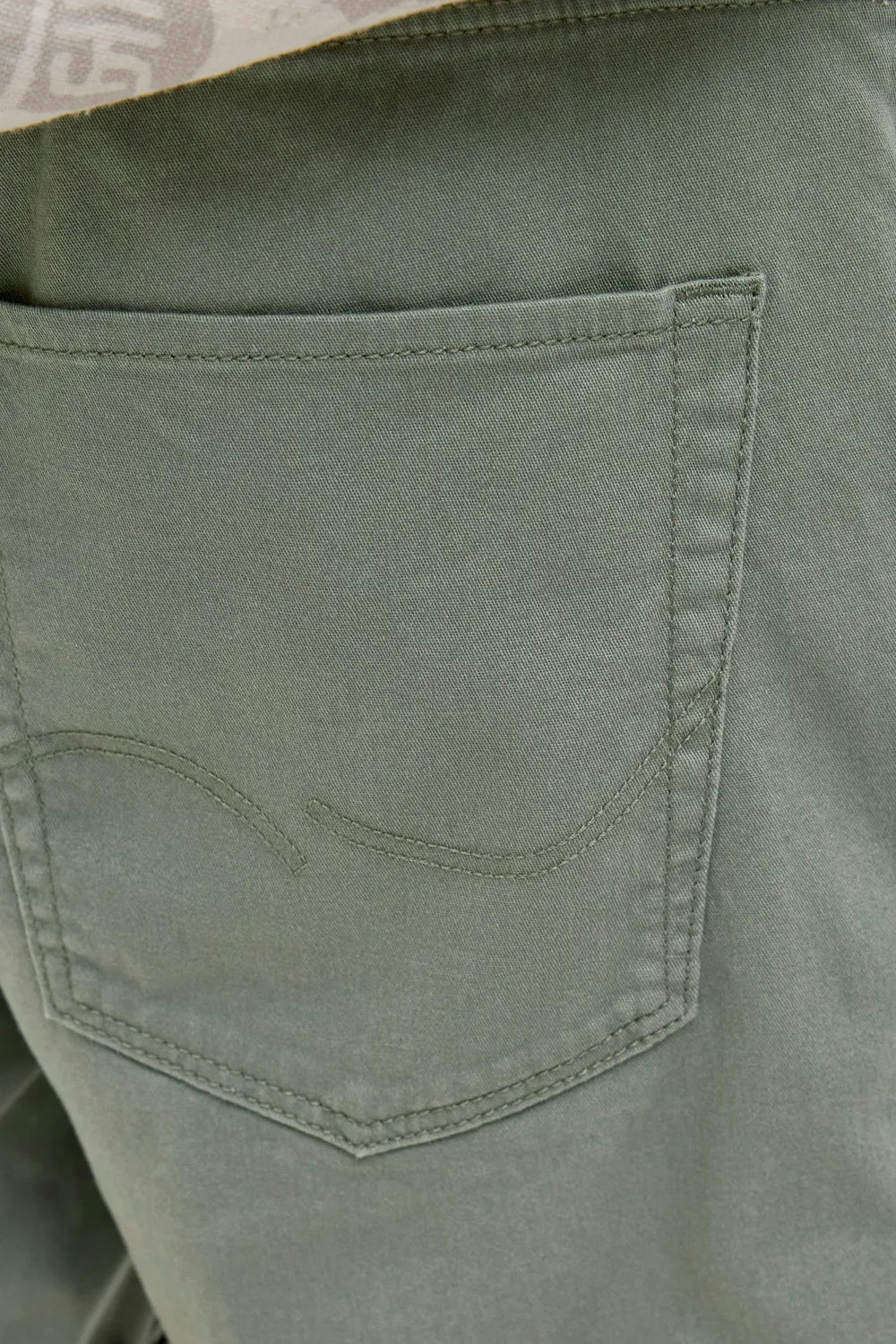 JACK JONES Erkek Haki Short 12165892