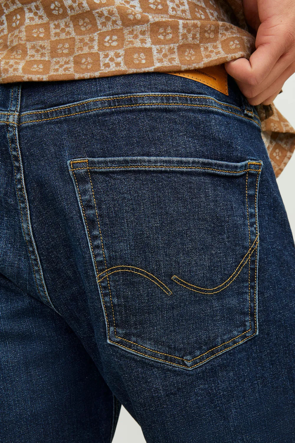 Jack Jones Erkek Jjichris Jjoriginal Mavi Denim Kot Şort 12253814