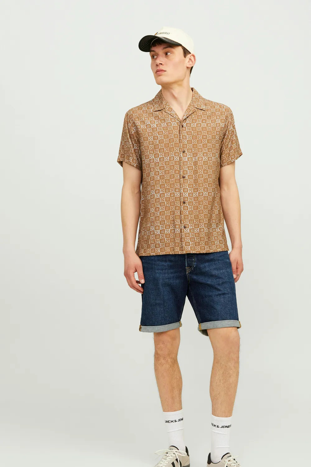 Jack Jones Erkek Jjichris Jjoriginal Mavi Denim Kot Şort 12253814