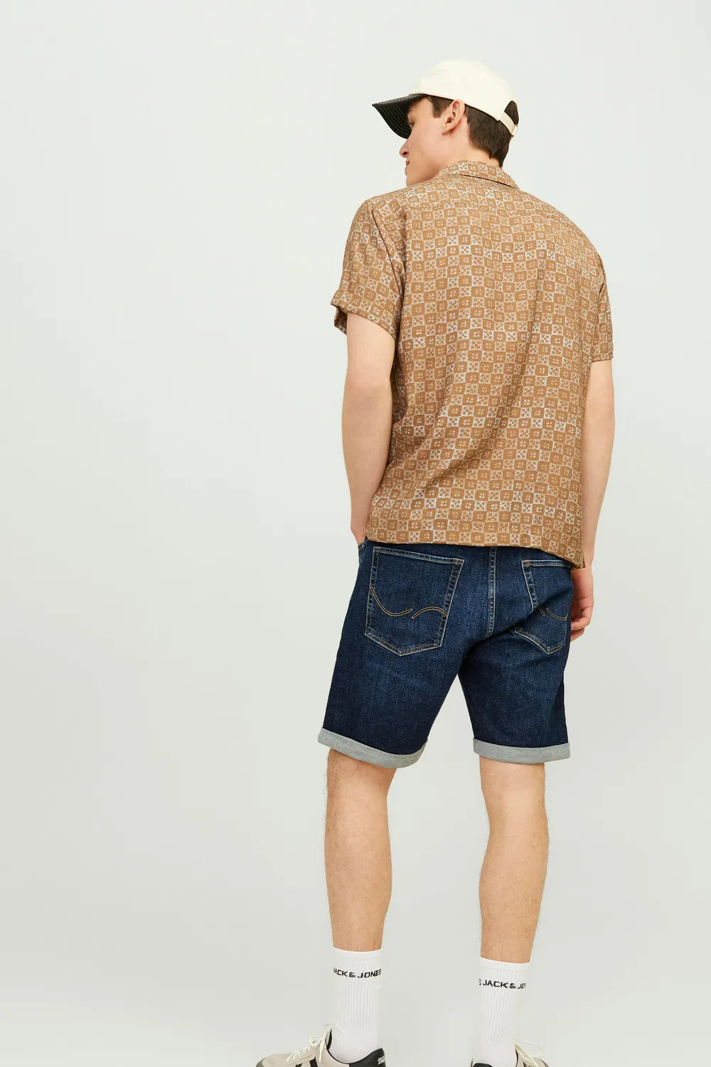 Jack Jones Erkek Jjichris Jjoriginal Mavi Denim Kot Şort 12253814