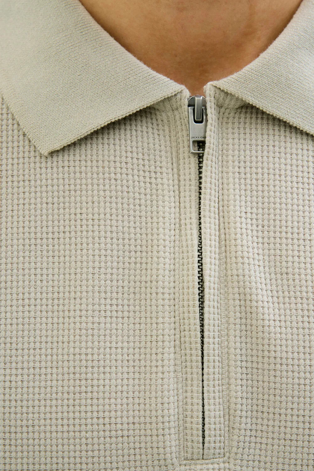 JACK JONES Erkek BEJ Polo Tişört 12279177