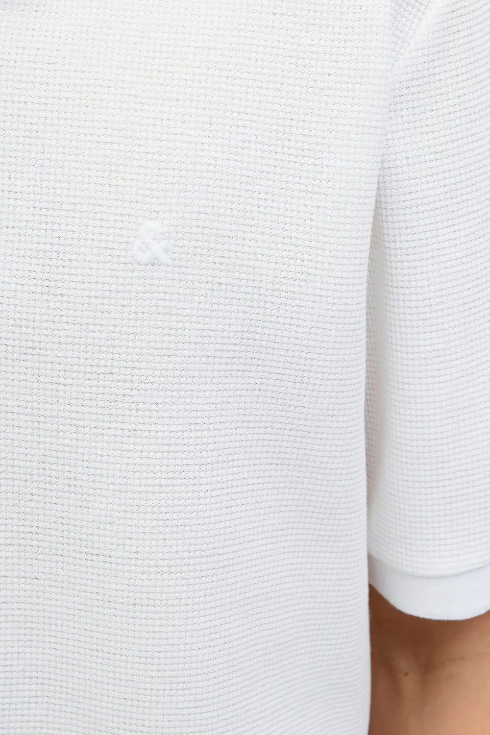 JACK JONES Erkek BEYAZ Polo Yaka Kısa Kollu Tişört 12279177