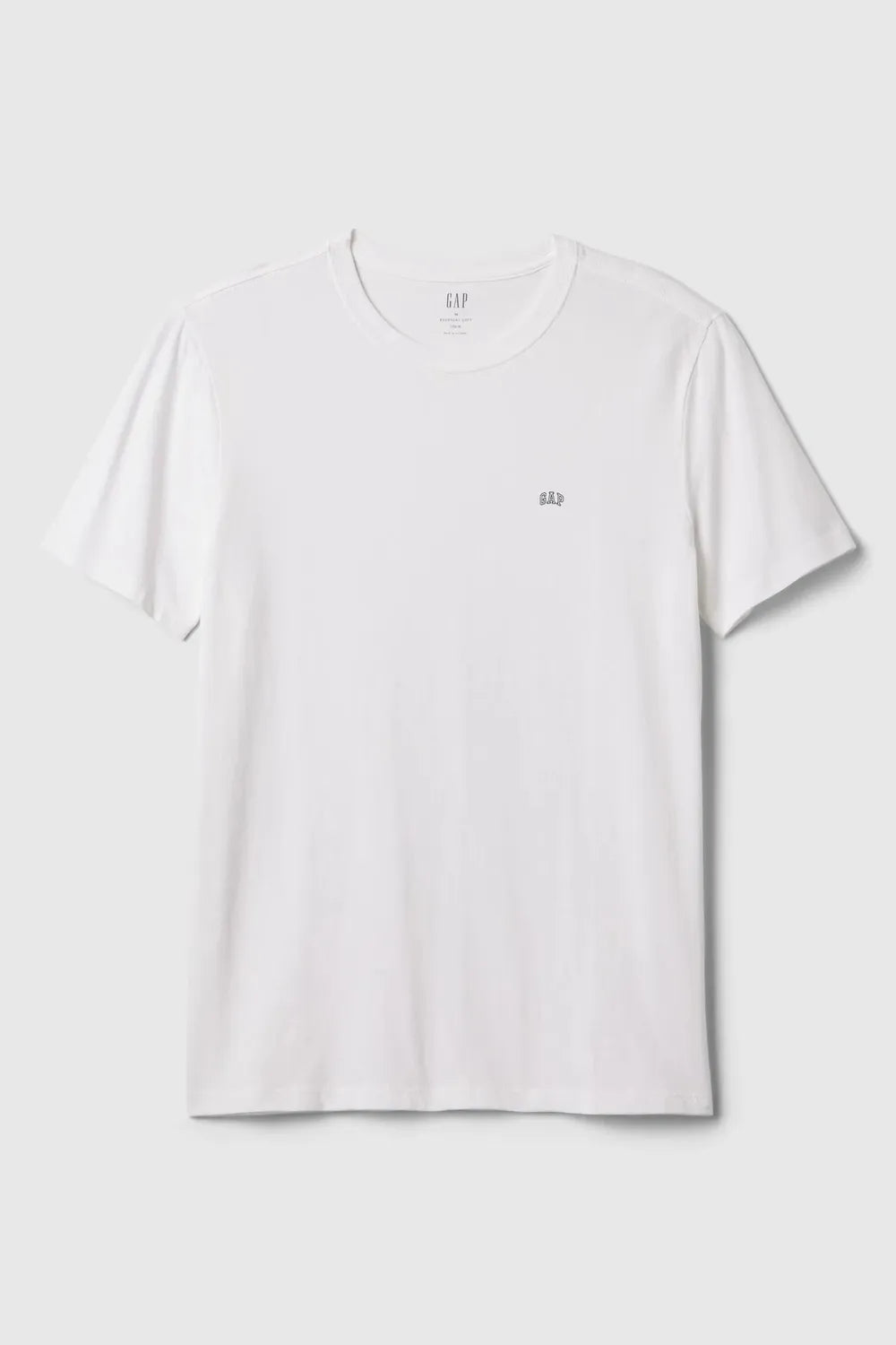 GAP Erkek Beyaz Pamuklu Tişört 502022001