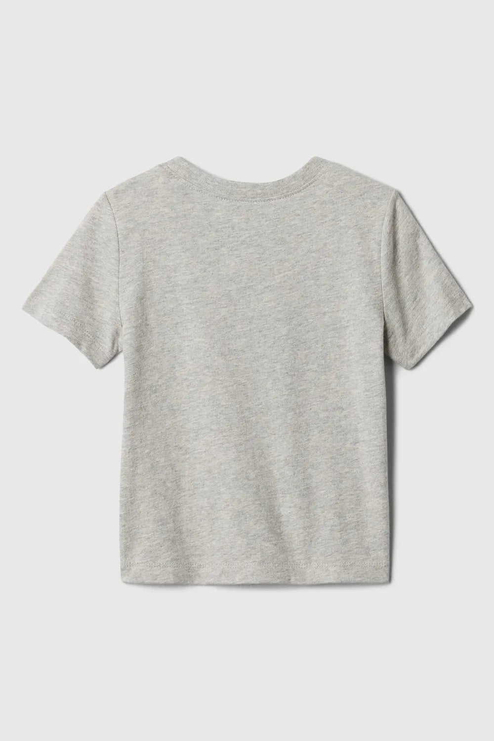 GAP Erkek Açık Melanj Gri Tişört 609749004
