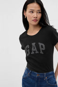 GAP Kadın Siyah Tişört 729555006SI
