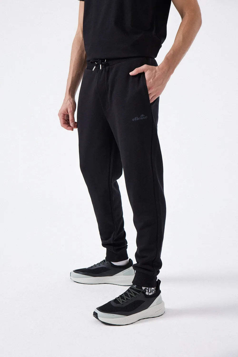 Ellesse Erkek Siyah Tişört 6SM4009