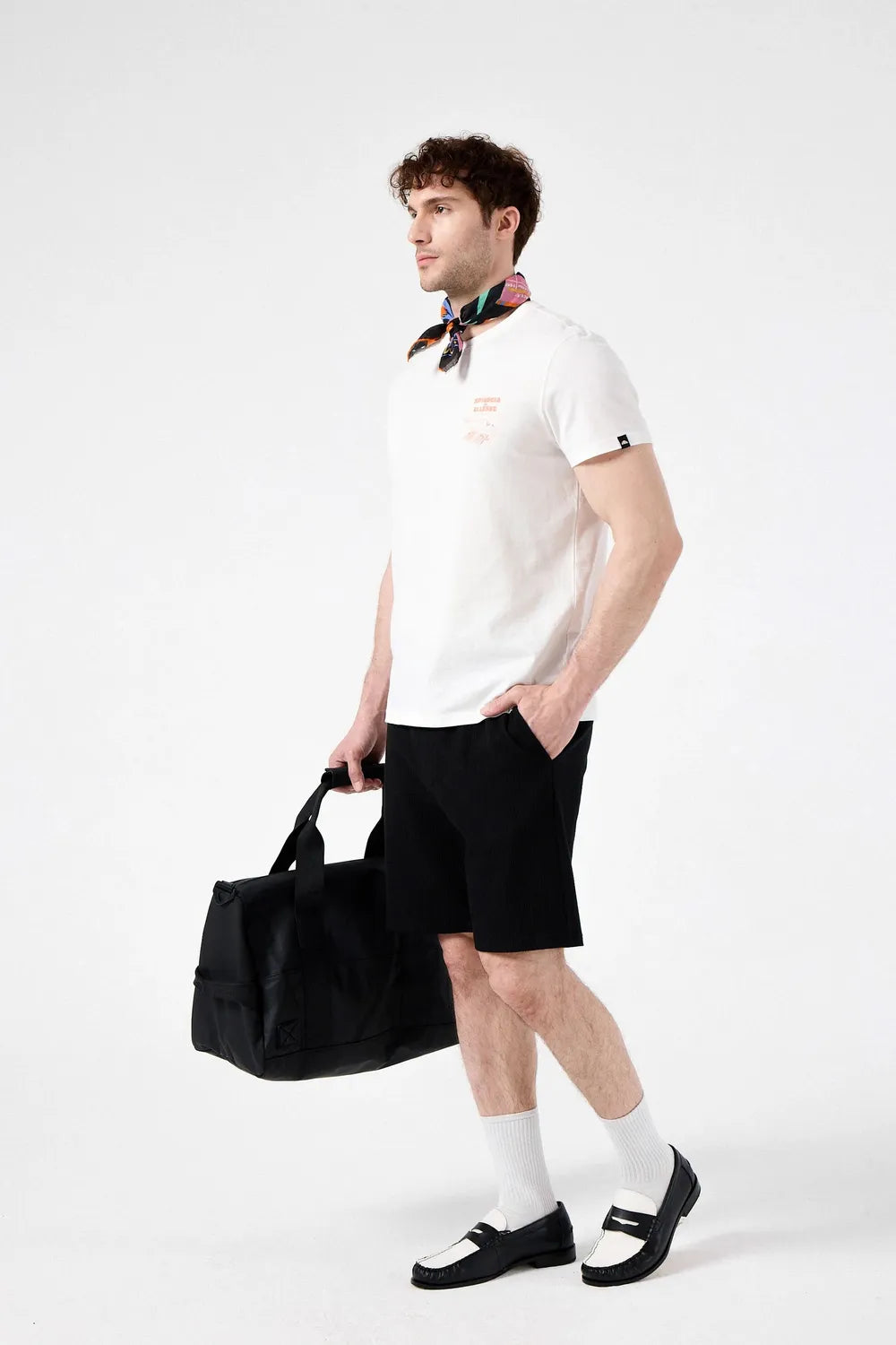 Ellesse Erkek Siyah Tişört 6SM4026