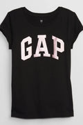Kız Çocuk | Gap Logo T-Shirt SİYAH
