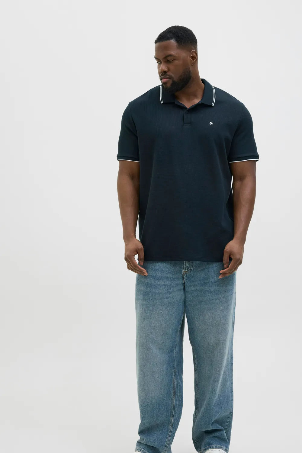 POLO SHIRT MALE KNIT PRE58/CO39/EA3