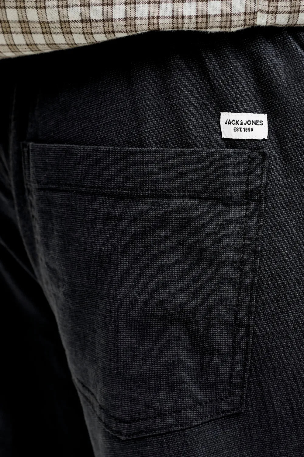 Jack&Jones Erkek Siyah Pantolon 12229699