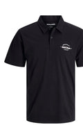 Jack&Jones Erkek Siyah Polo Yaka Tişört 12288118