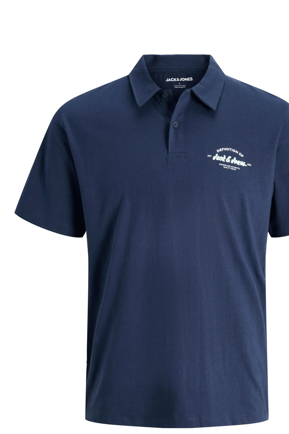 Jack&Jones Erkek Koyu Lacivert Polo Yaka Tişört 12288118