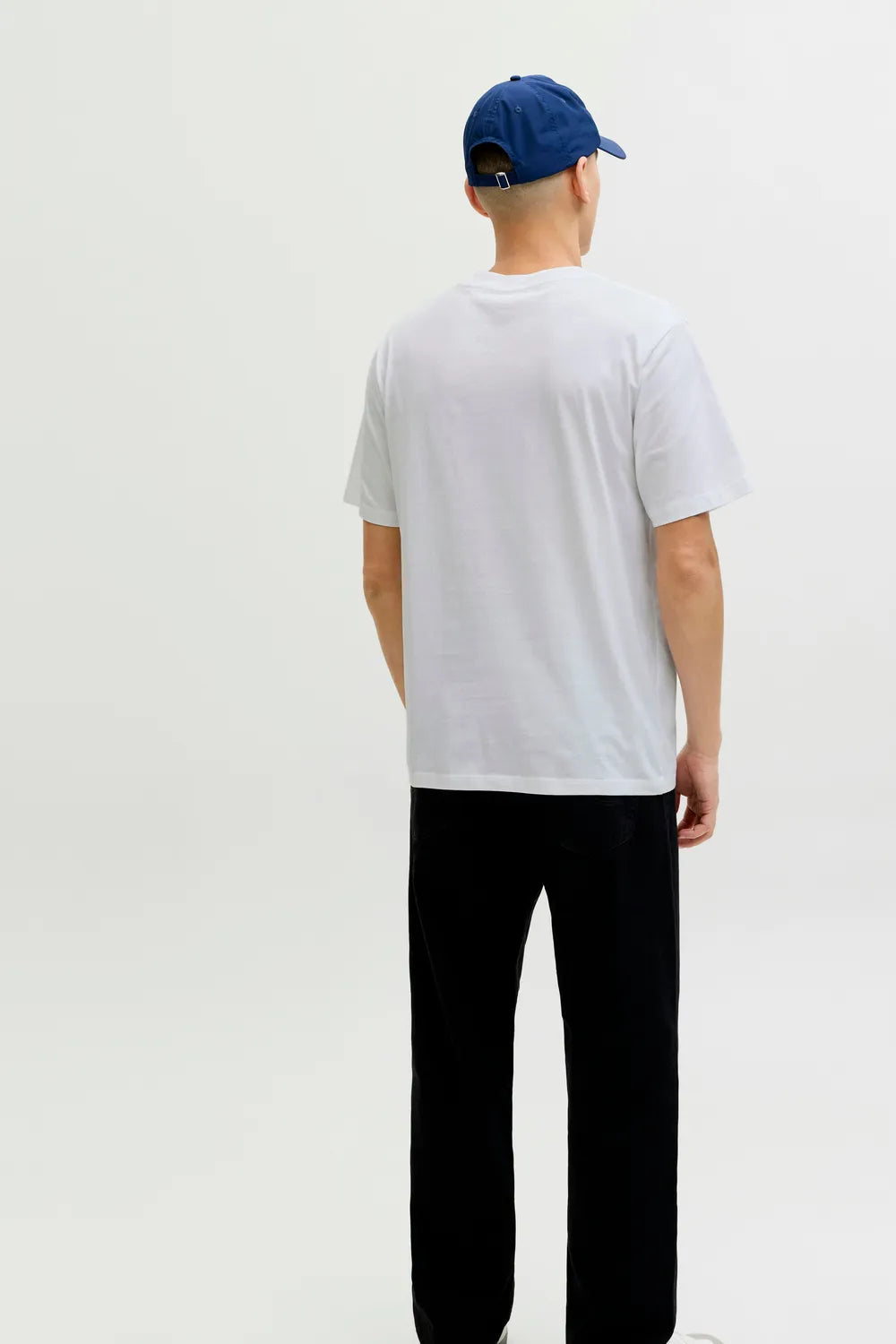Jack&Jones Erkek Beyaz Tişört 12288113