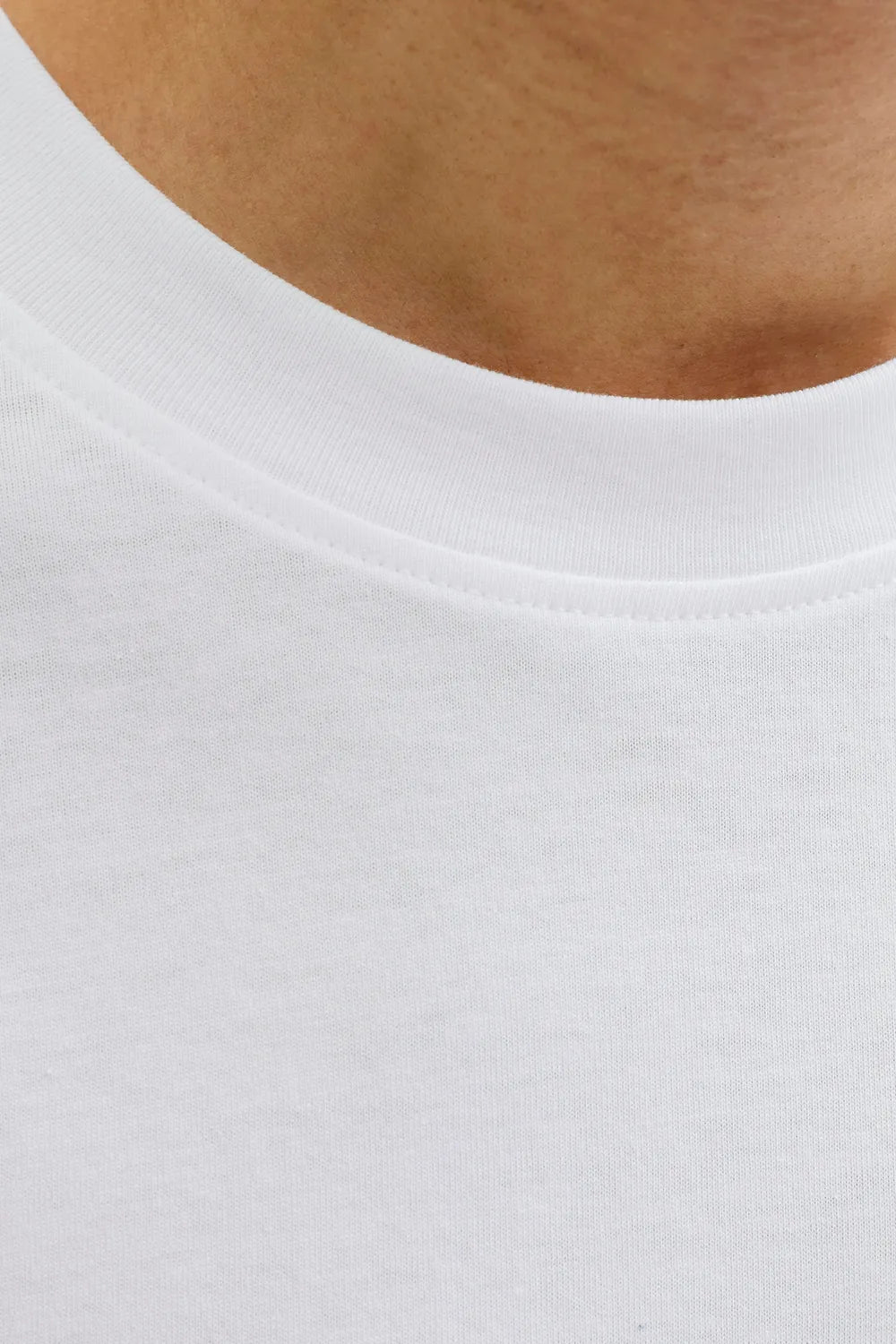 Jack&Jones Erkek Beyaz Tişört 12288113