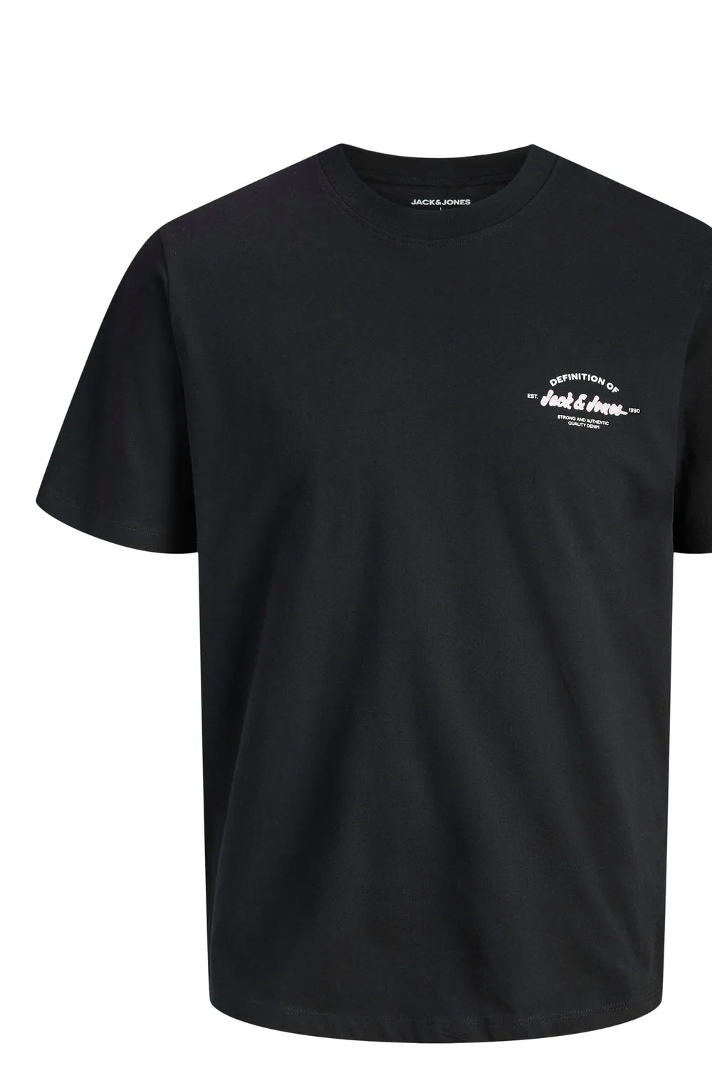 Jack&Jones Erkek Siyah Tişört 12288113