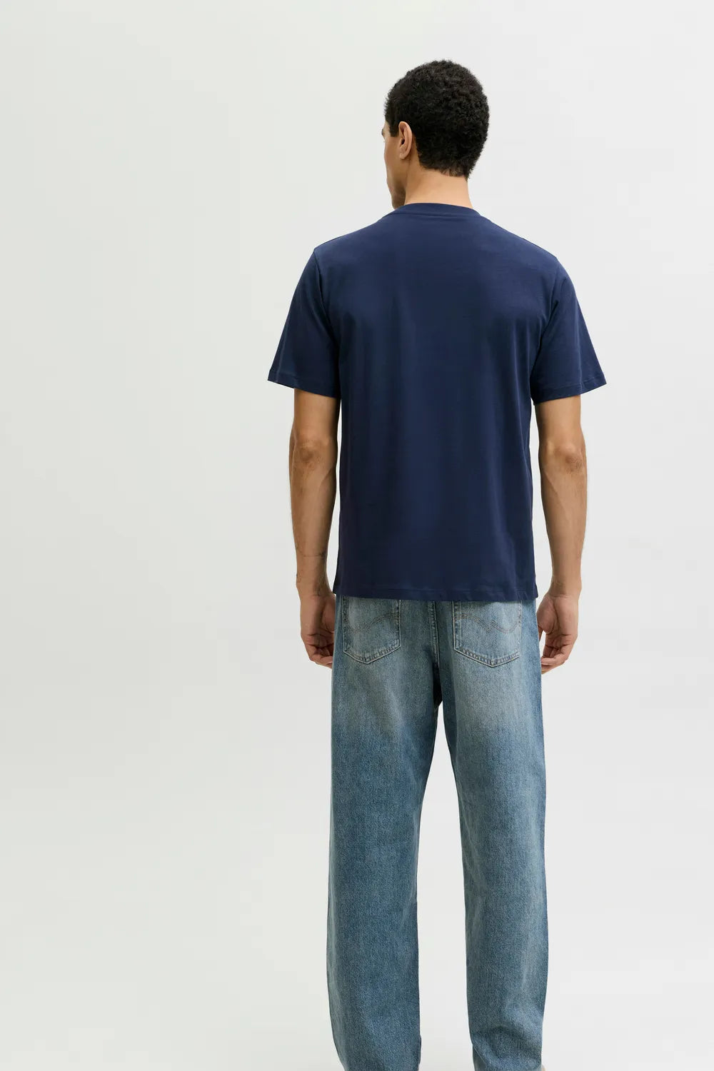 Jack&Jones Erkek Koyu Lacivert Tişört 12288113