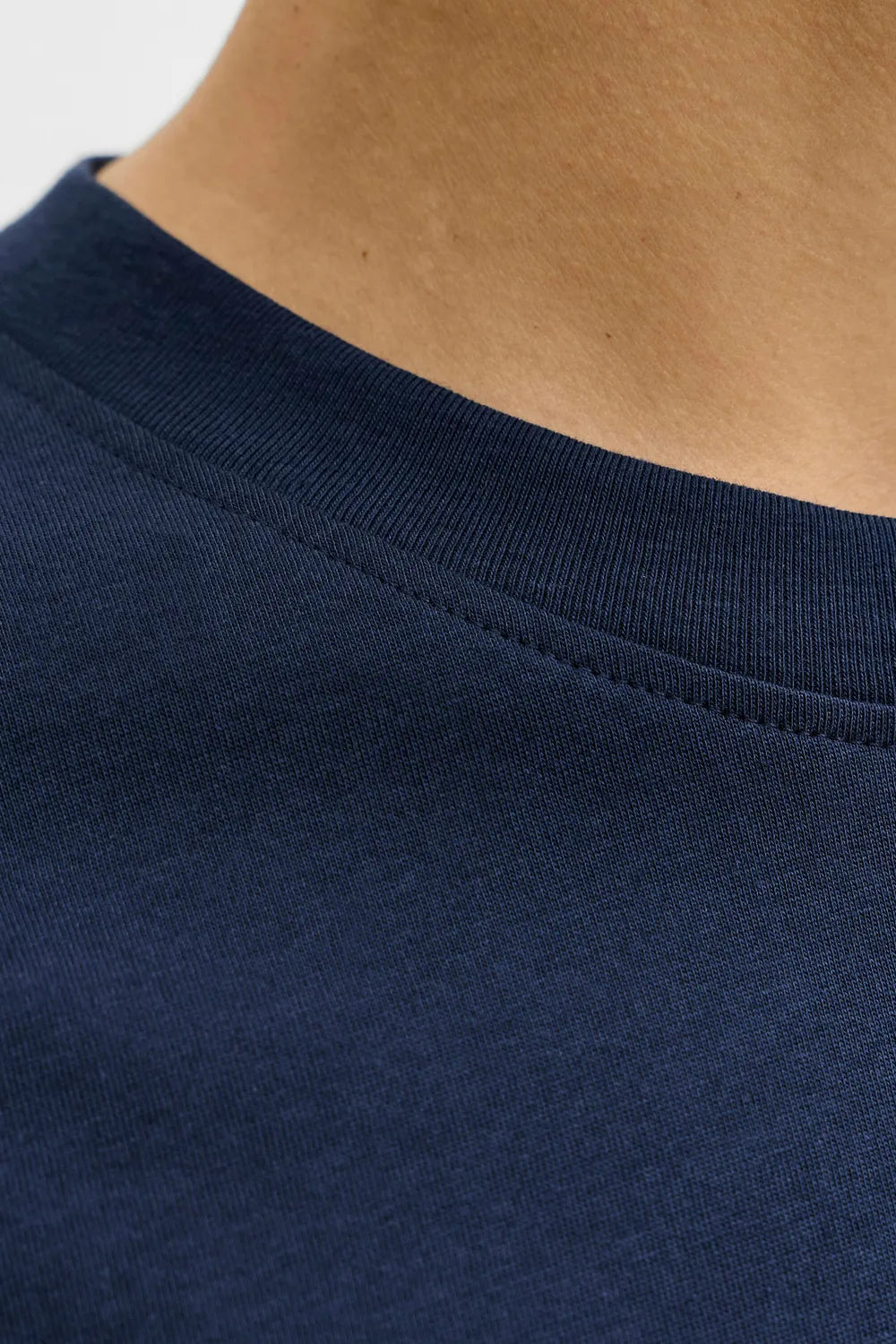 Jack&Jones Erkek Koyu Lacivert Tişört 12288113