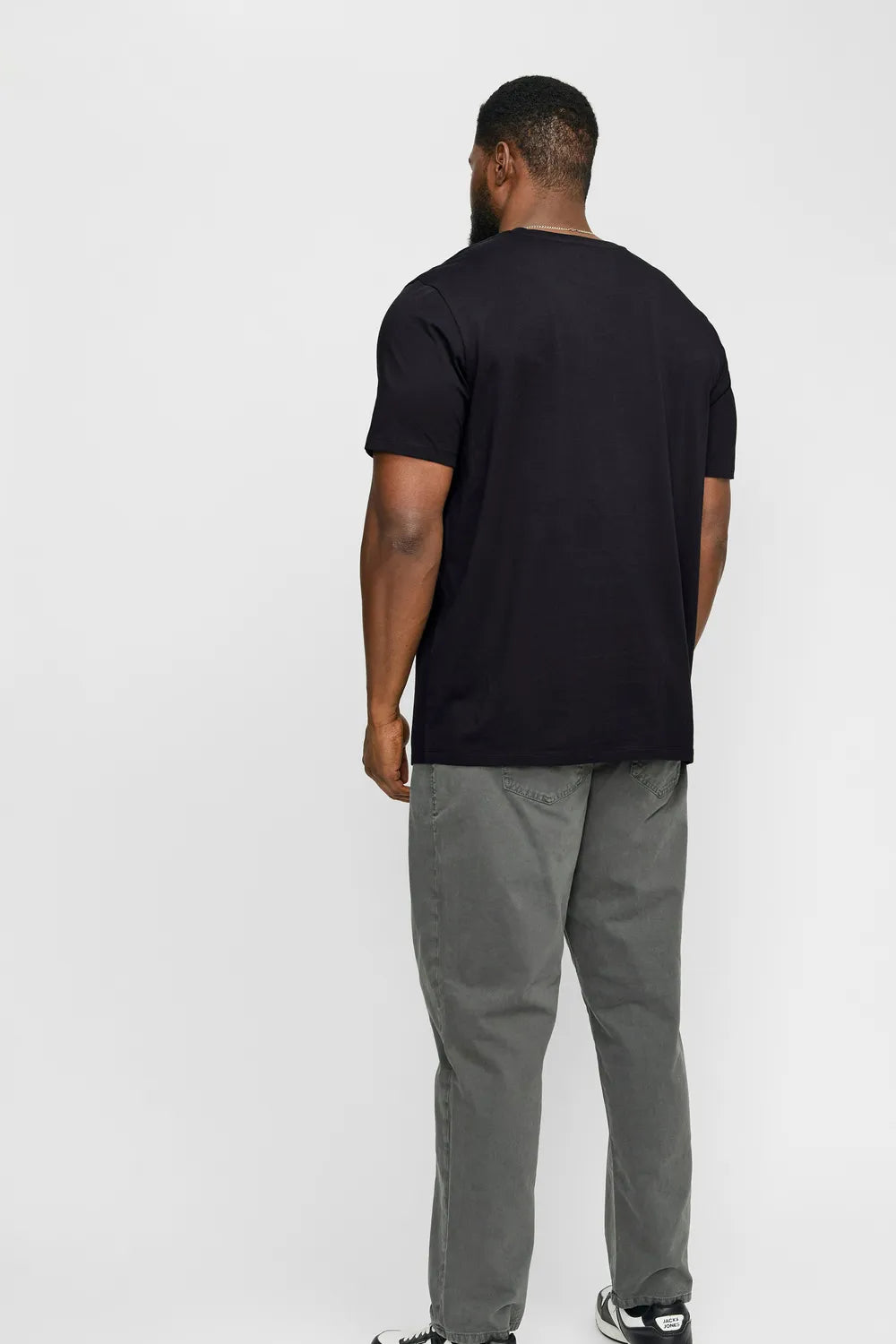 Jack & Jones Erkek SİYAH TİŞÖRT 12158505