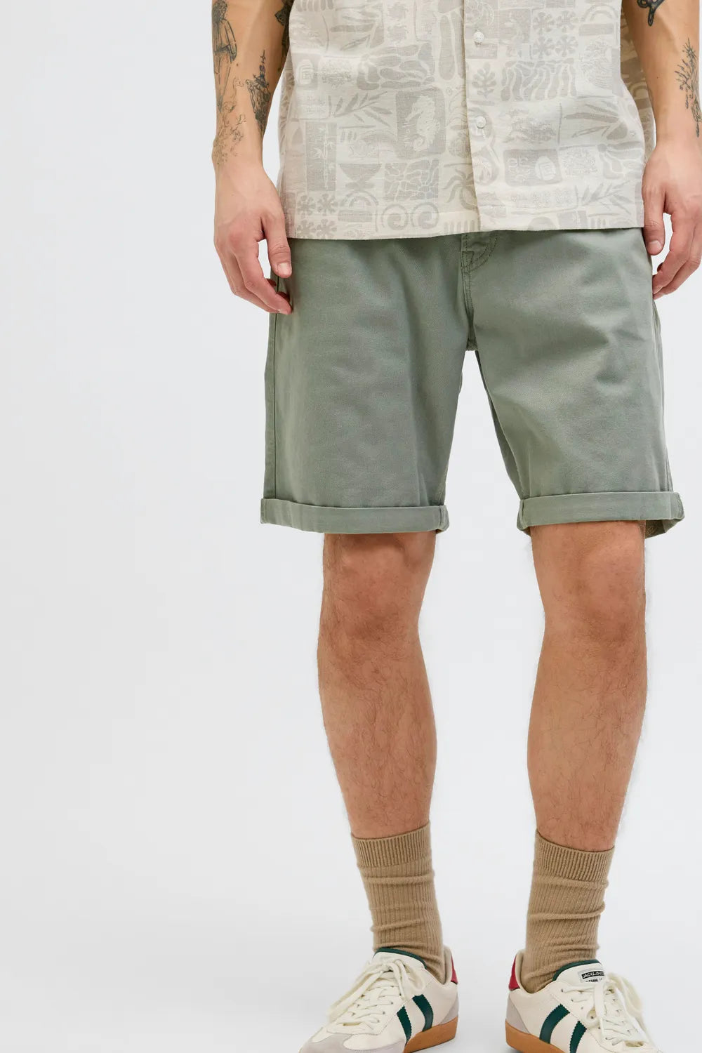 JACK JONES Erkek Haki Short 12165892