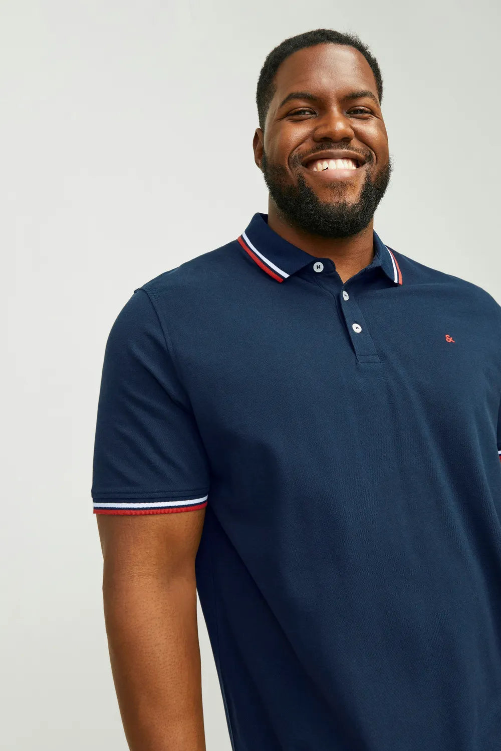 JACK JONES Erkek Lacivert Polo Tişört 12143859