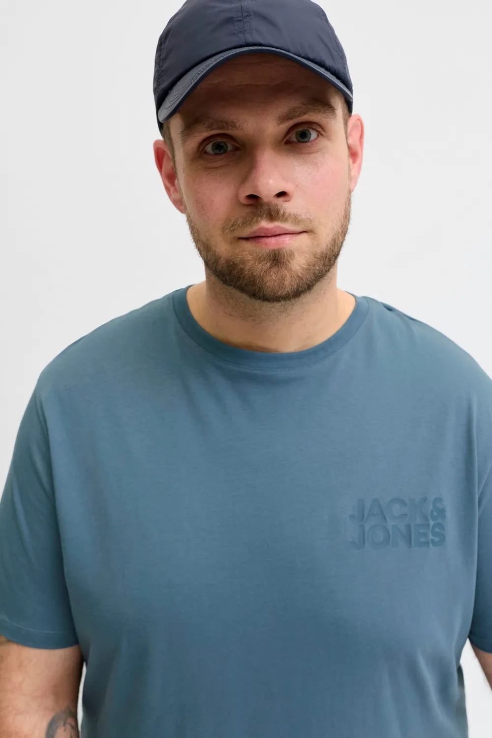 Jack&Jones Erkek MAVİ TİŞÖRT 12158505