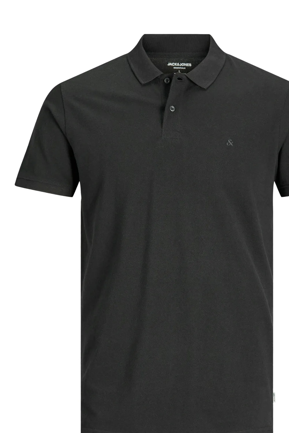 Jack Jones Erkek Pamuklu Beyaz Polo Yaka Tişört 12136516